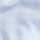 Blue royal oxford fabric close-up - Ledbury Conwell mid-weight 100% cotton shirting