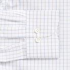 Easy-care dress shirt sleeve construction - durable Italian twill fabric