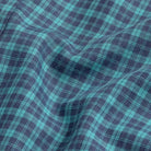 The Aqua Porter Check Custom Shirt Custom Casual Shirt- Ledbury