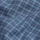 The Smoky Blue Porter Check Custom Shirt Custom Casual Shirt- Ledbury