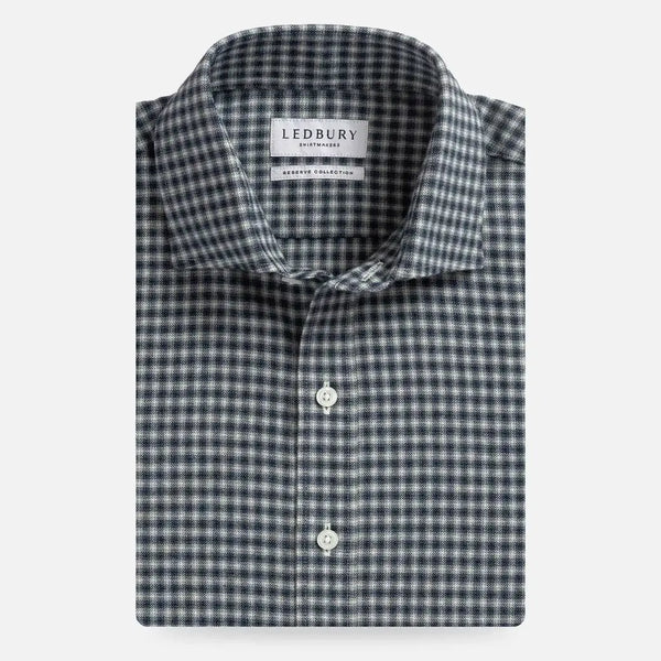 The Vintage Navy Albiate Carberry Check Custom Shirt