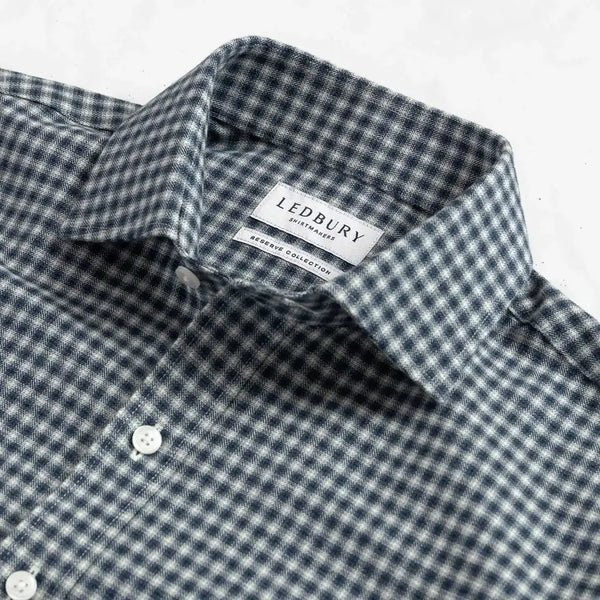 The Vintage Navy Albiate Carberry Check Custom Shirt