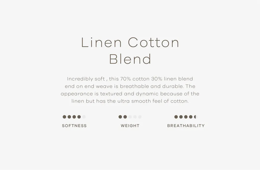 Softness 4/5, Weight 2/5, Breathability 4.5/5