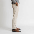 Tan chinos detail view - Richmond modern fit cotton