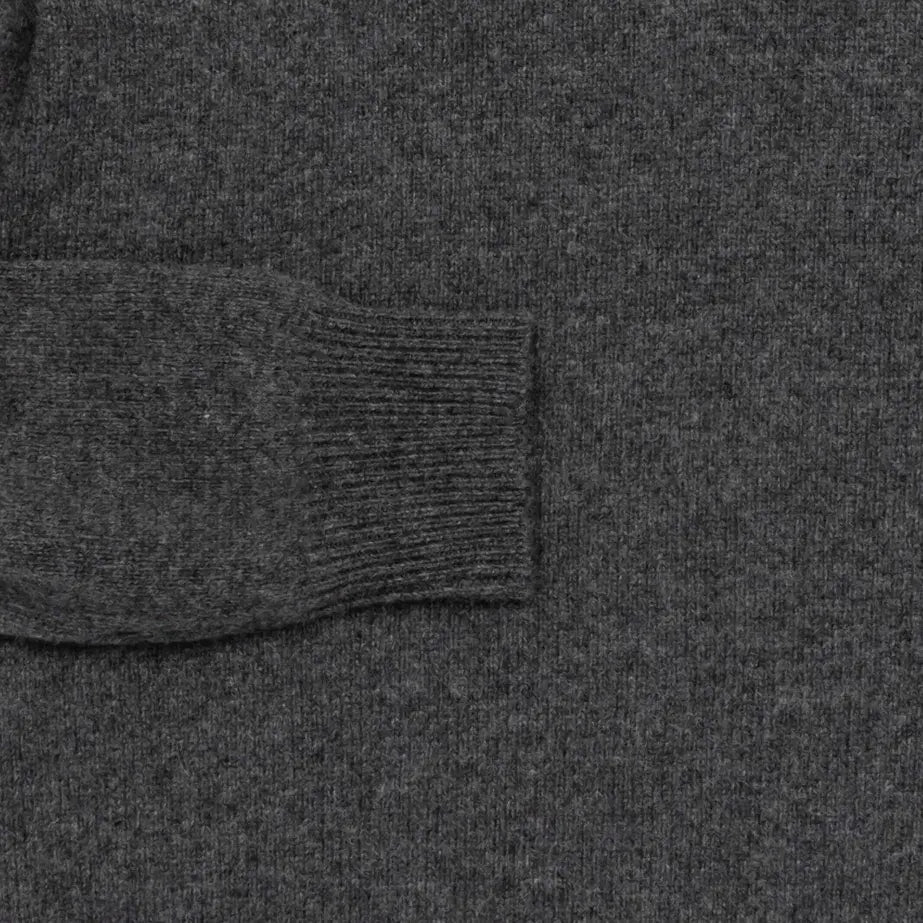 The Charcoal Heather Ashton Quarter-Zip Sweater Sweater- Ledbury
