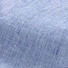 The Blue Barretto Cotton Linen Custom Shirt Custom Casual Shirt- Ledbury