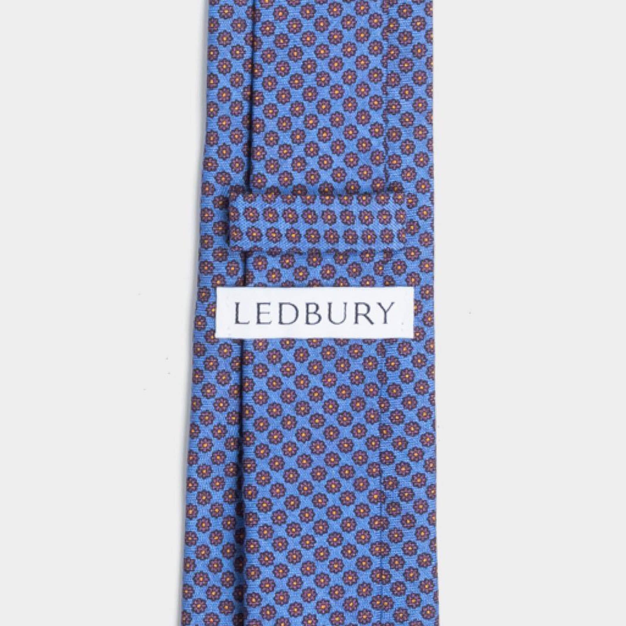 The Blue Byrum Tie Tie- Ledbury