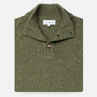 age Brewer Mock Neck Sweater – front view on model | Ledbury