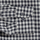 The Charcoal Thomas Mason Hartney Flannel Custom Shirt Custom Casual Shirt- Ledbury