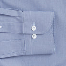 The Deep Sea Bayard Houndstooth Custom Shirt Custom Dress Shirt- Ledbury