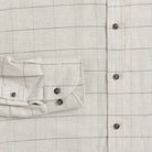 Gossett Flannel shirt double-button barrel cuff detail - reinforced construction