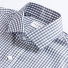 The Grey Thomas Mason Monte Gingham Custom Shirt Custom Dress Shirt- Ledbury
