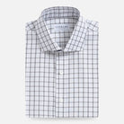 The Grey Huxley Tattersall Dress Shirt Dress Shirt- Ledbury