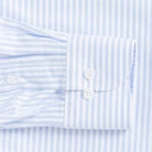 The Light Blue Grant Oxford Stripe Custom Shirt Custom Dress Shirt- Ledbury