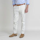 Natural stone chino pants men's Richmond fit - cotton twill custom pant