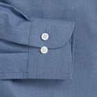 The Navy Evans Wrinkle Resistant Oxford Custom Shirt Custom Dress Shirt- Ledbury