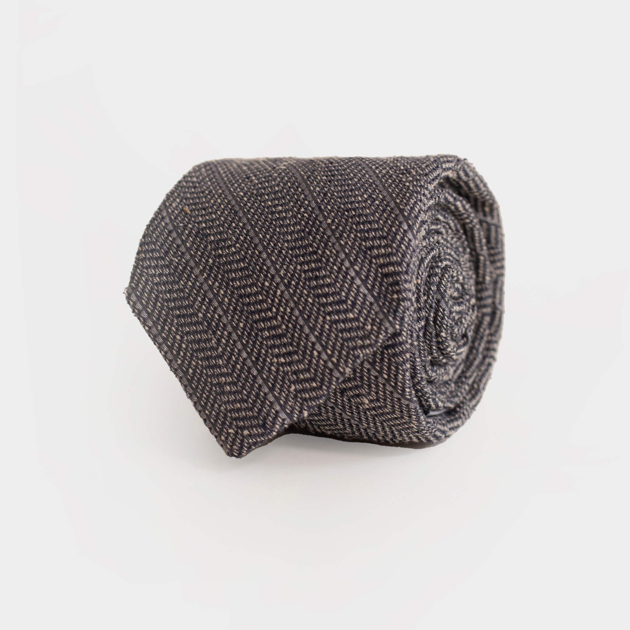 The Pewter Heather Buren Tie Tie- Ledbury