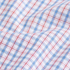 The Red Hallock Check Custom Shirt Custom Dress Shirt- Ledbury