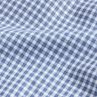 The Smoky Blue Touraine Check Custom Shirt Custom Dress Shirt- Ledbury