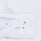 The White Barretto Cotton Linen Custom Shirt Custom Casual Shirt- Ledbury
