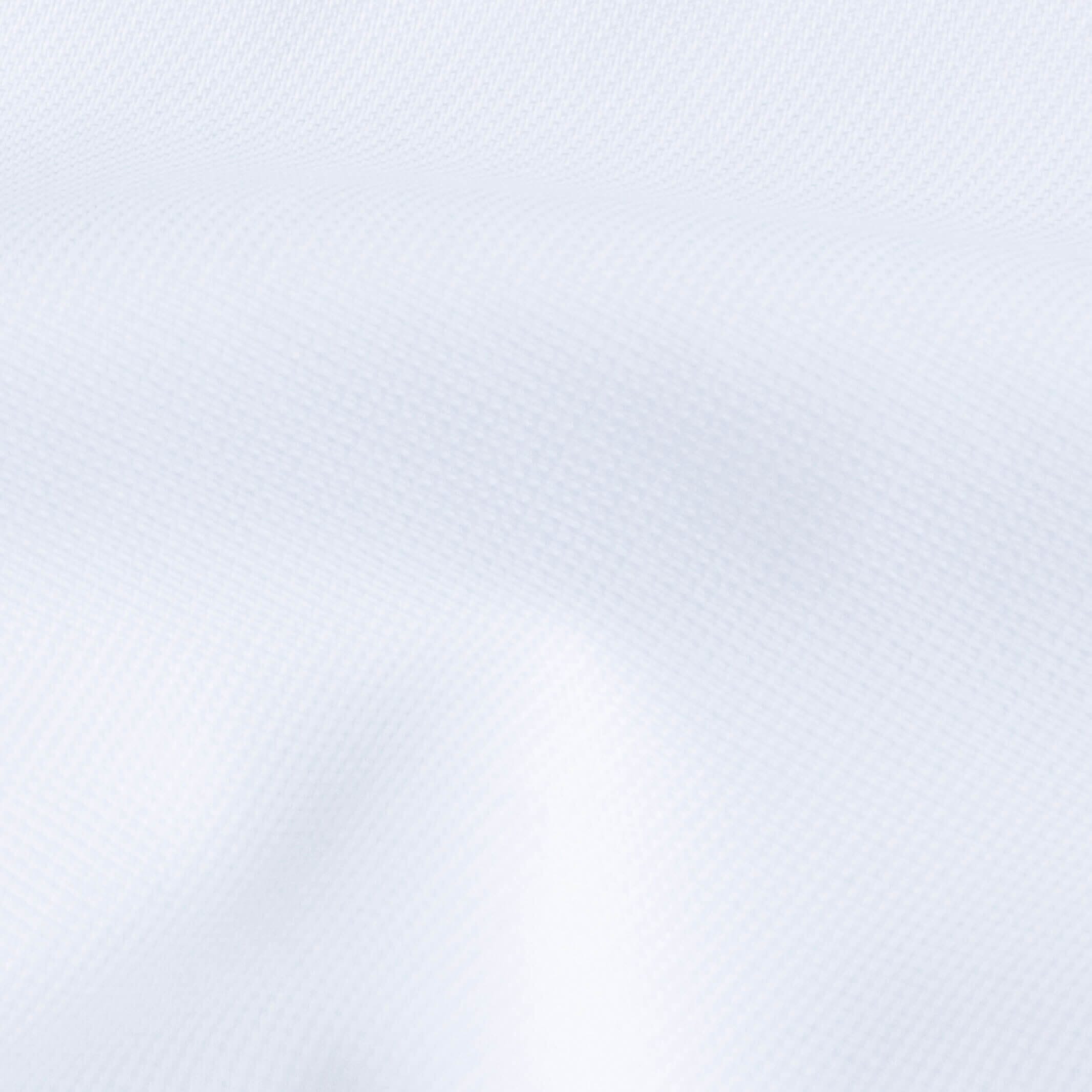 The White Evans Wrinkle Resistant Oxford Custom Shirt Custom Dress Shirt- Ledbury