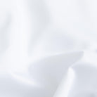 Non-iron fine twill tuxedo fabric - wrinkle-resistant white cotton texture