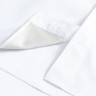 White Tulu custom fishing shirt glasses cleaning panel - Ledbury wrinkle-free performance shirt