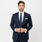 The White Fine Twill French Cuff Dress Shirt Dress Shirt- Ledbury