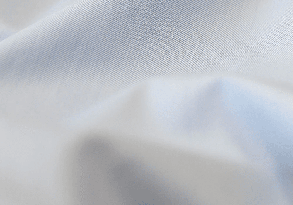 The Blue Fine Twill Spread Dress Shirt Dress Shirt- Ledbury