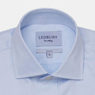 The Blue Fine Twill Spread Dress Shirt Dress Shirt- Ledbury