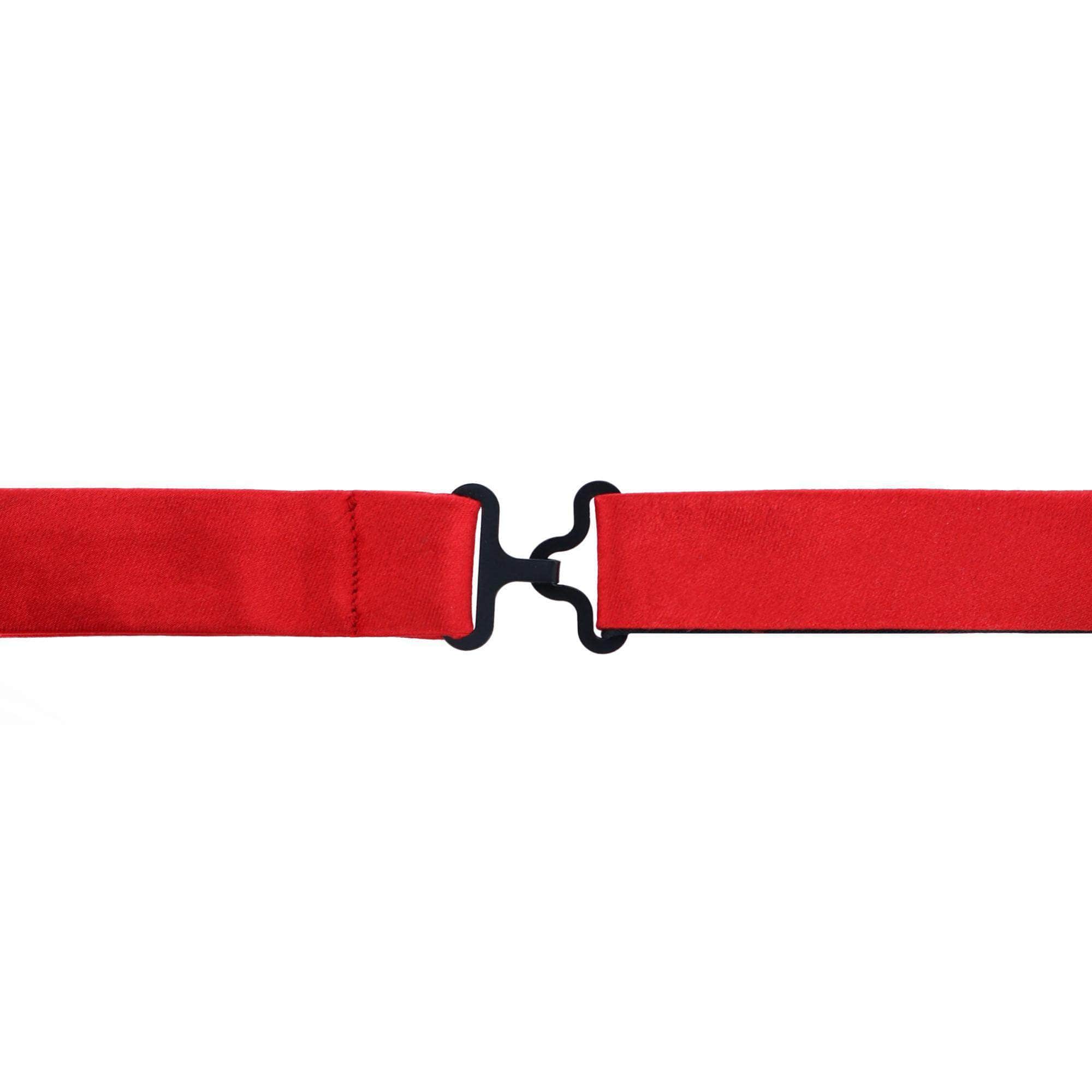 Trafalgar Sutton Solid Color Silk Bow Tie Bowtie- Ledbury