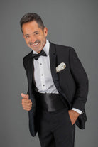 Trafalgar Sutton Solid Color Silk Cummerbund Cummerbund- Ledbury