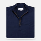 The Navy Easterley Half-Zip Sweater Sweater- Ledbury