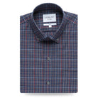 The Navy Palmyra Check Casual Shirt Casual Shirt- Ledbury
