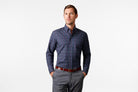 The Navy Palmyra Check Casual Shirt Casual Shirt- Ledbury