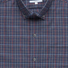 The Navy Palmyra Check Casual Shirt Casual Shirt- Ledbury