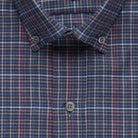 The Navy Palmyra Check Casual Shirt Casual Shirt- Ledbury