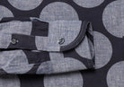 The Navy Foundry Print Casual Shirt Casual Shirt- Ledbury