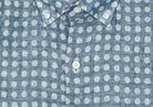 The Indigo Short Sleeve Bonnell Dot Print Casual Shirt Short Sleeve- Ledbury