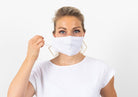 The Blue Floral Print Small Kent Trio 3-Layer Antibacterial Cotton Mask 3-Pack Mask- Ledbury