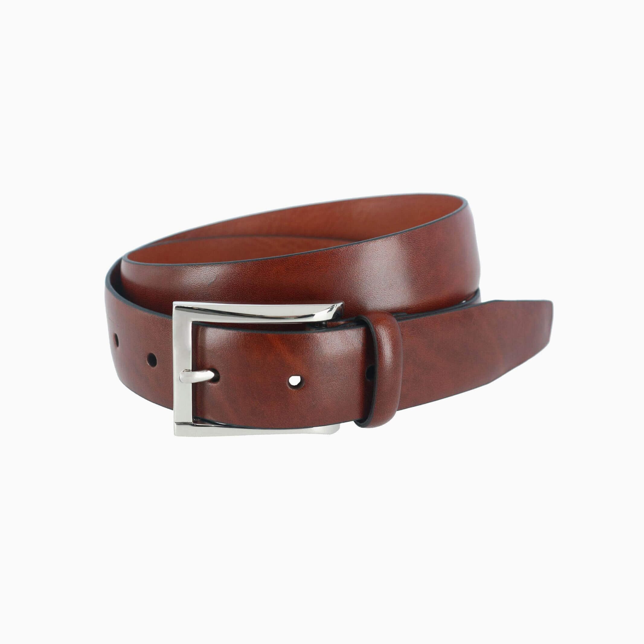 Trafalgar Broderick Leather Dress Belt Belt- Ledbury