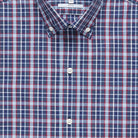 The Airforce Blue Pierce Check Casual Shirt Casual Shirt- Ledbury