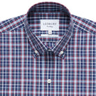 The Airforce Blue Pierce Check Casual Shirt Casual Shirt- Ledbury