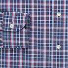 The Airforce Blue Pierce Check Casual Shirt Casual Shirt- Ledbury
