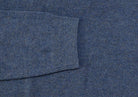 The Blue Heather Reymond Mock Henley Sweater- Ledbury