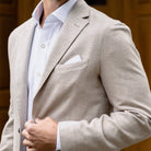 The Khaki Abbington Herringbone Sportcoat Sport Coat- Ledbury