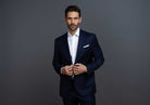 The White Adler Fine Twill Custom Shirt Custom Dress Shirt- Ledbury
