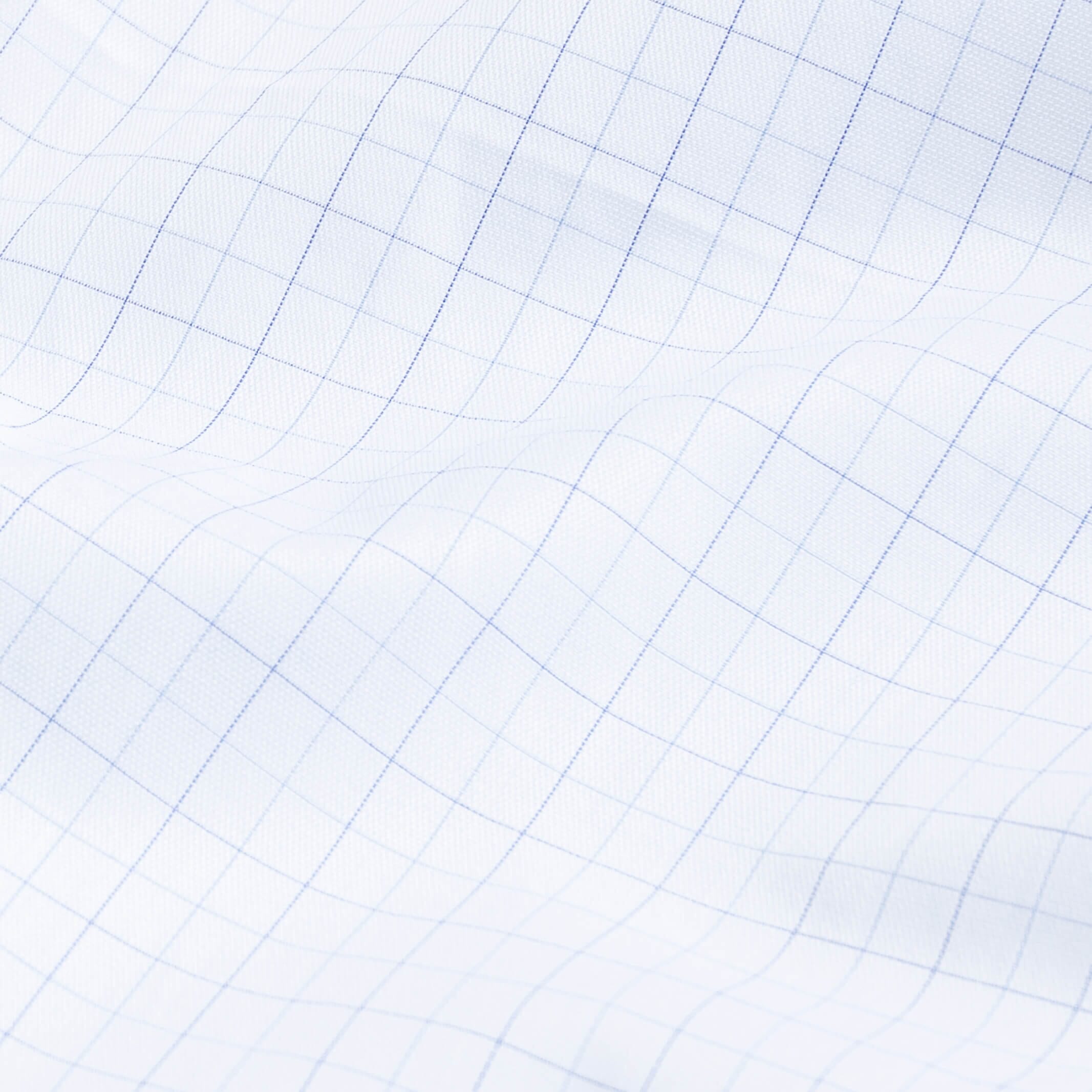 The Blue Albini Smallridge Check Custom Shirt Custom Dress Shirt- Ledbury