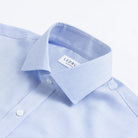 The Cobalt Boscher Check Custom Shirt Custom Dress Shirt- Ledbury