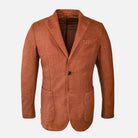 The Autumn Orange Burgess Sport Coat Sport Coat- Ledbury